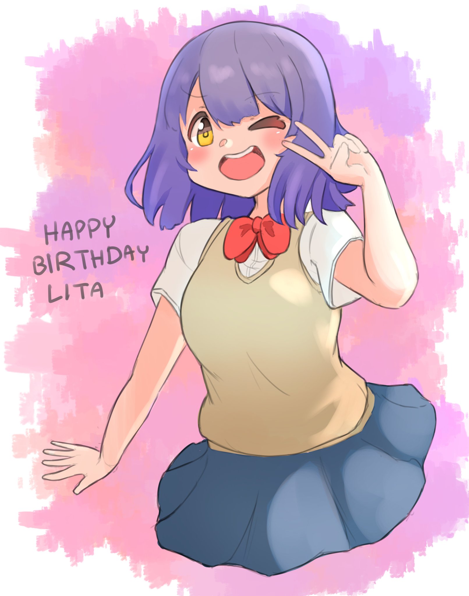 Happy birthday lita- hope im not too late 