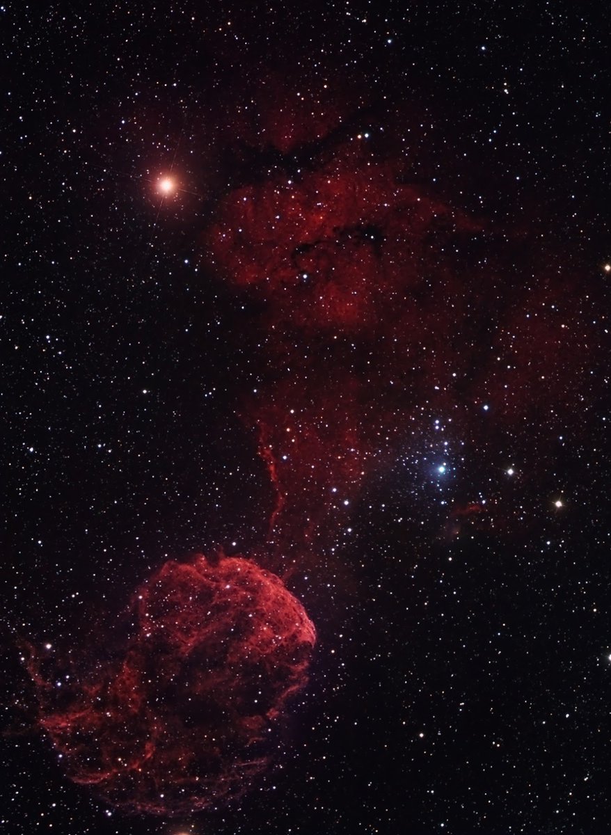 The Jellyfish Nebula, one of the best-studied cases of SNR
#CulturesWays
culturesways.com/universe/nebul…