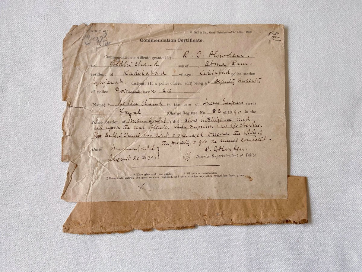 It is here, in these early affected areas, that my great-great grandfather, Lala Bidhi Chand, served his “Plague Duty" as a deputy inspector with the Imperial Indian Police. The son of Atma Ram, a Pathan of Qadirabad, district Gujarat, Punjab (in present-day Pakistan) . . .