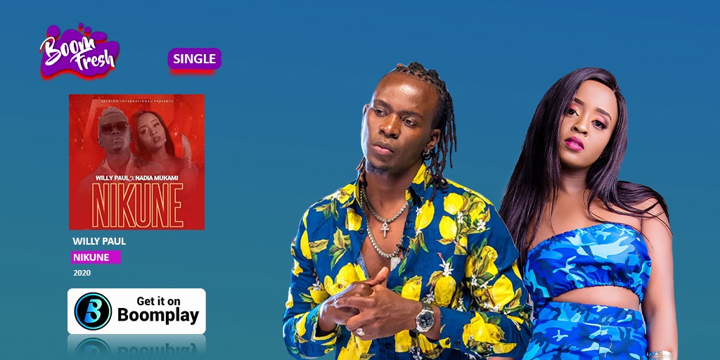 BoomplayTZ's tweet photo. #Nikune ngoma mpya ya @WillyPaulMusic na @NadiaMukami bado inatikisa. Bofya link https://t.co/5Cu4m4XDJC https://t.co/X13eA4SjVO