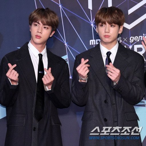 jin and jungkook as twin brothers; a thread