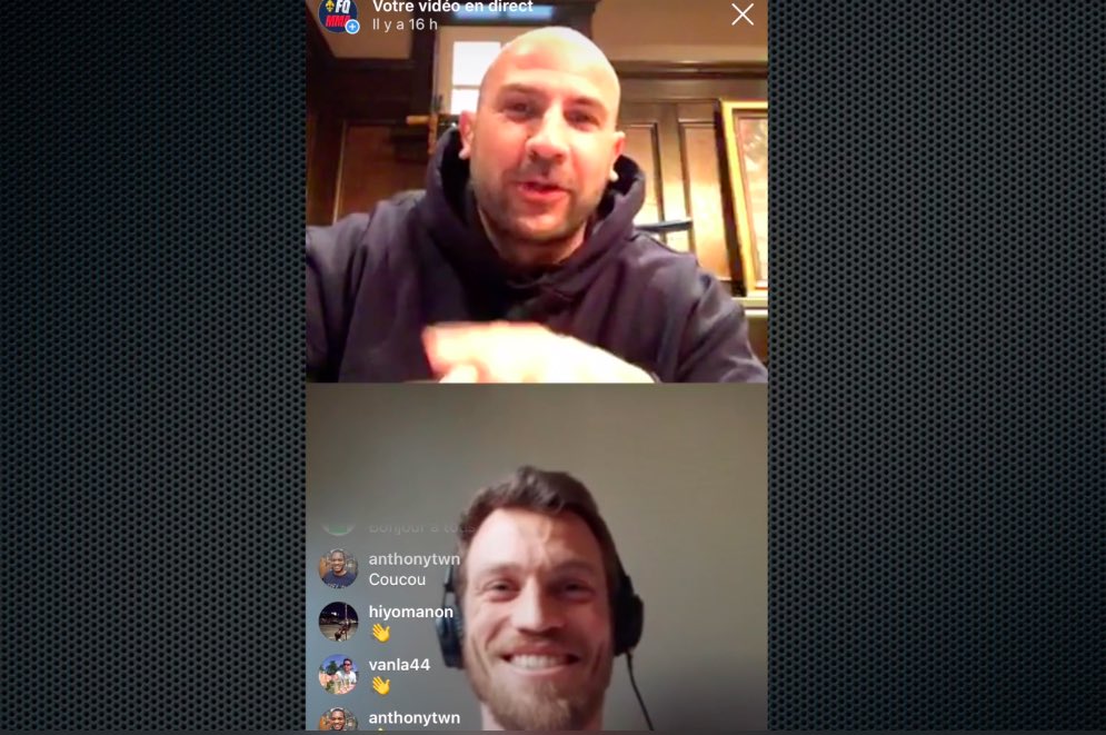 FqMMA's tweet photo. 📲 #InstaCall avec #BrianBouland ‼️
Le replay est dispo sur notre chaîne #YouTube .
👏 @BrianBoulandMMA 💪
⬇️⬇️
https://t.co/9e4bsdjM35 https://t.co/zK5ERKqB6b