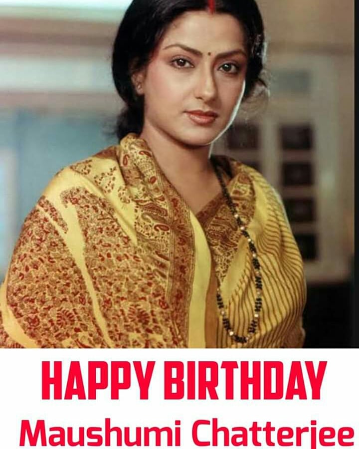 Happy birthday Moushumi Chatterjee! 