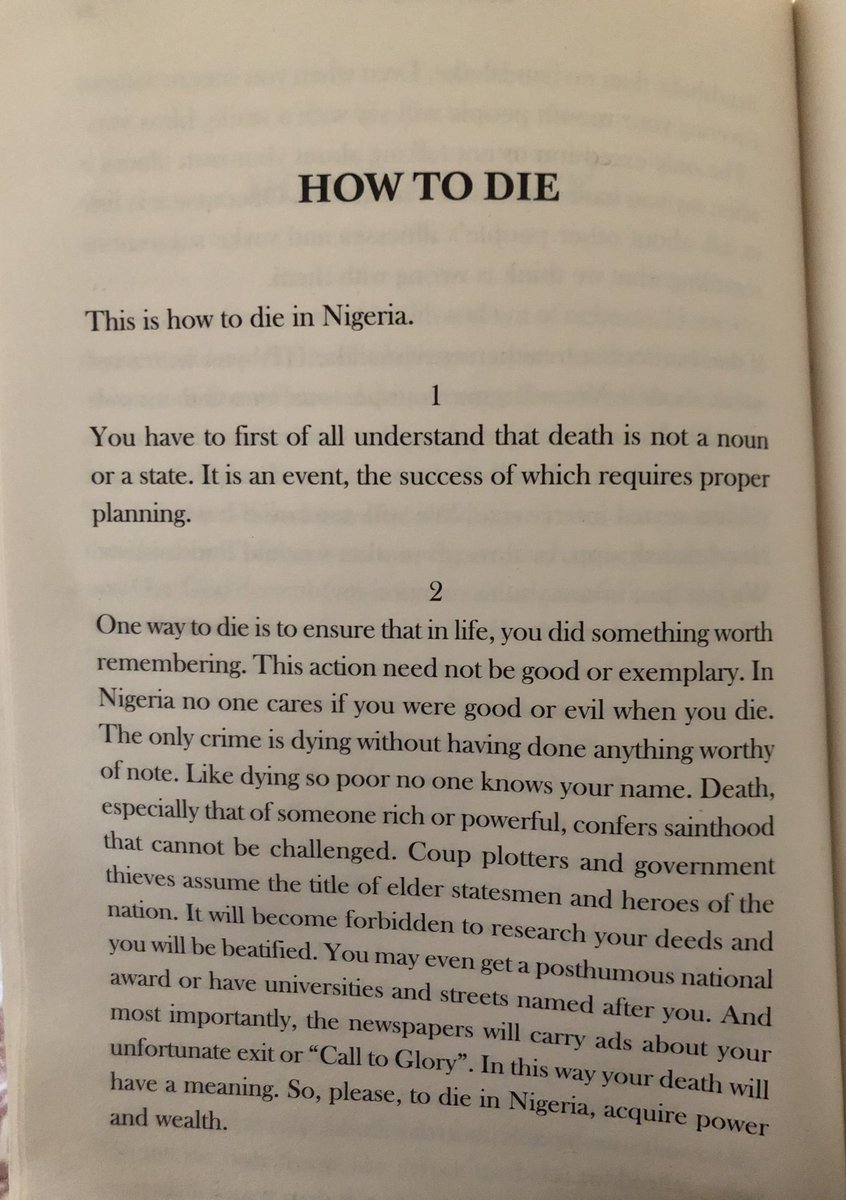 How to die in Nigeria...