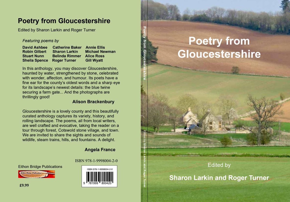 Poems from Gloucestershire blends poetry &amp; pictures to bring solace in lockdown. Suffolk Anthology Bookshop, Cheltenham &amp; Alison’s Bookshop, Tewkesbury have copies for sale by mail order. Or email your order to eithonbridge@gmail.com or please message <a href="/sharlark/">Sharon Larkin</a> or <a href="/EithonBridge/">EithonBridgeBooks</a>