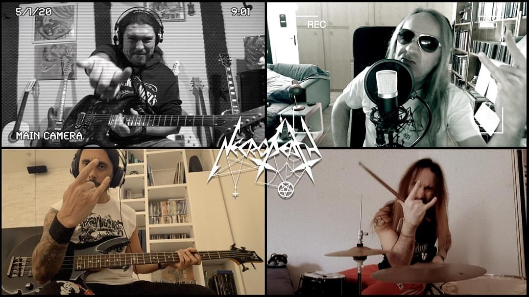 NecrodeathNews's tweet photo. We too have our "quarantine version" video. We have decided to give the first preview to the event 1 May On Air under suggestion of our friends from Wings of Bea Metalfest. Starting from 4pm, 1st May, videos will be displayed. Save the date!
#necrodeath #newclip #wingsofbea https://t.co/d5E90ImlUO