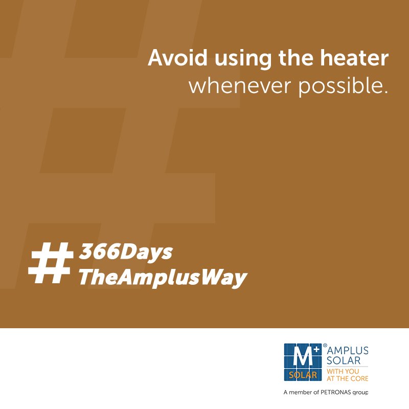 amplussolar's tweet photo. #Tip117
Do you know #Heaters emit carbon monoxide? which increases the level of indoor #pollutants & potentially harms human #health.
Yes, it not only increases your bill, consumes #energy, but also affects the health.
#TipNo117 #AmplusSolar #366tips #SundayMotivation https://t.co/17a0sl19BG
