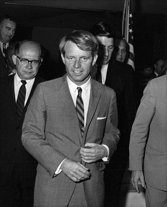 On this day in 1968, Robert F. Kennedy had one of his most contentious campaign appearances during his attempt to capture the Indiana Democratic presidential primary during a speech before 450 medical and nursing students at the Indiana University Medical Center's Emerson Hall.