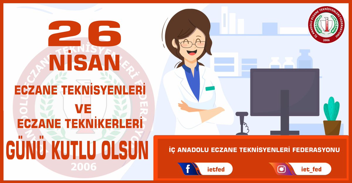 26 Nisan Eczane Teknisyenleri ve Teknikerleri Günümüz Kutlu olsun 🎉 🎉🎉
#26nisan
#Eczaneteknisyenleri
#26nisaneczaneteknisyenlerigünü
#Eczane
#teşekkürlereczaneteknisyenleri
#pazar