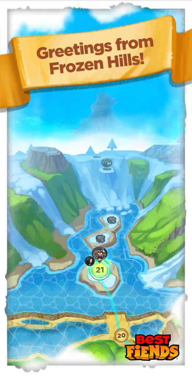 Hann_Go_Fed's tweet photo. Gate Opened! Bring on the Frozen Hills in #BestFiends - Download FREE - https://t.co/TpP7oVdtKh via @bestfiends https://t.co/299RpqD8i7
