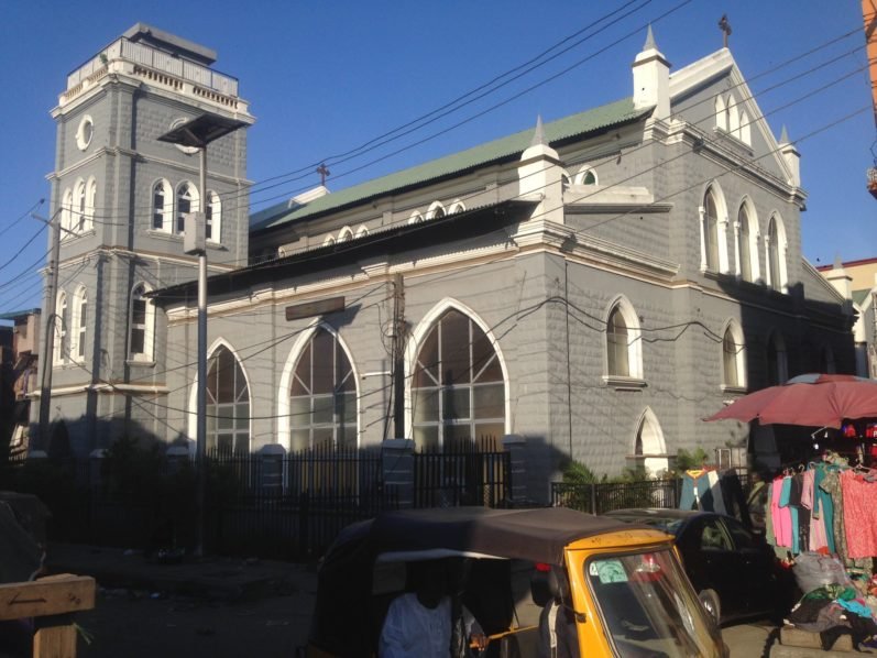 4. Holy Trinity Anglican Church, Ebute EroThe Holy Trinity Church, Ebute-Ero, Lagos Island is the oldest church in Lagos.The church was first established as a mission station on Sunday 10th January 1852. It was built by the early Anglican Missionaries and newly-converted locals