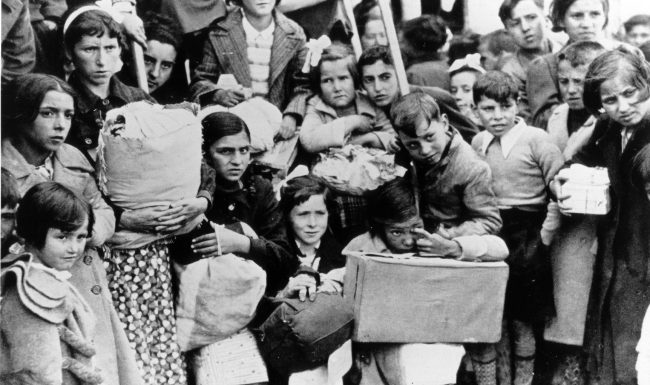 In Britain, public opinion was so profoundly affected by the bombing that following sustained pressure, 4,000 Basque children evacuated to the UK, where they were supported by private donations. The  @basquechildren of '37 Association still commemorates this 'Guernica Generation'