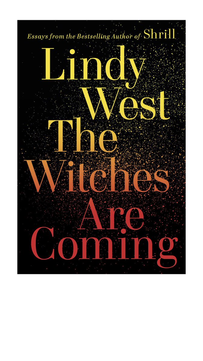 38/52The Witches Are Coming by Lindy West. ... #52booksin52weeks  #2020books  #booksof2020  #pandemicreading