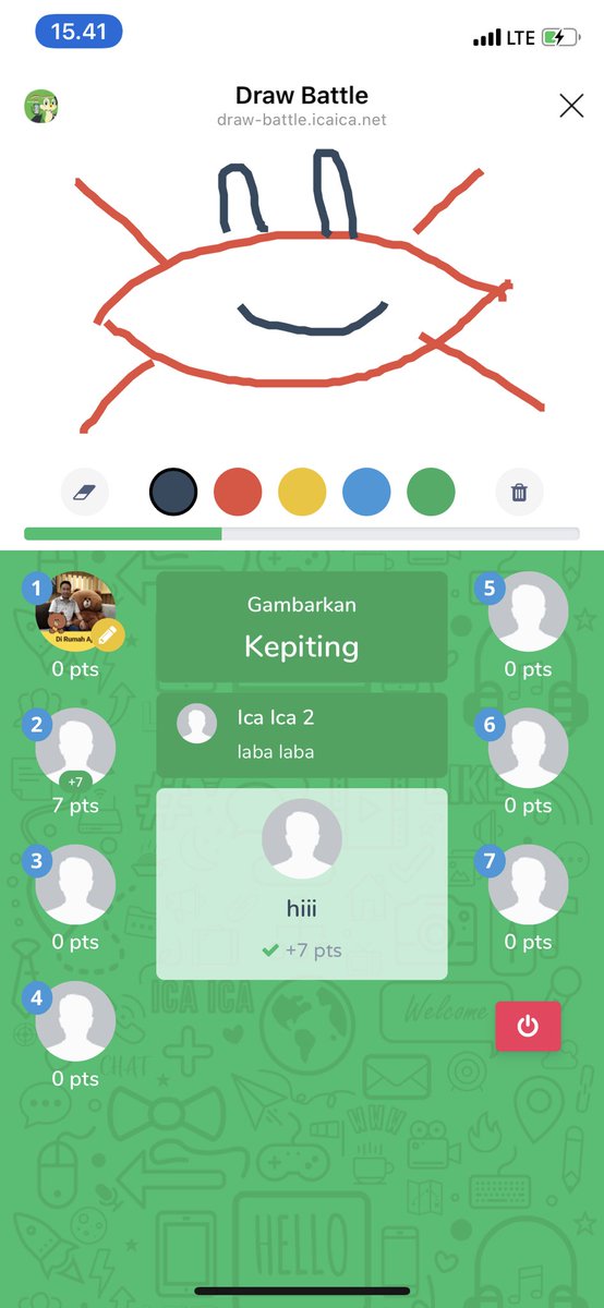 Ica Ica On Twitter Game Baru Di Ica Ica Draw Battle Tebak Apa Yang Sedang Digambar Oleh Lawan Klik Https T Co Oc9brgowo0 Untuk Mulai Bermain Atau Lewat Daftar Menu Ica Ica Di Line Https T Co Xctli0osrq