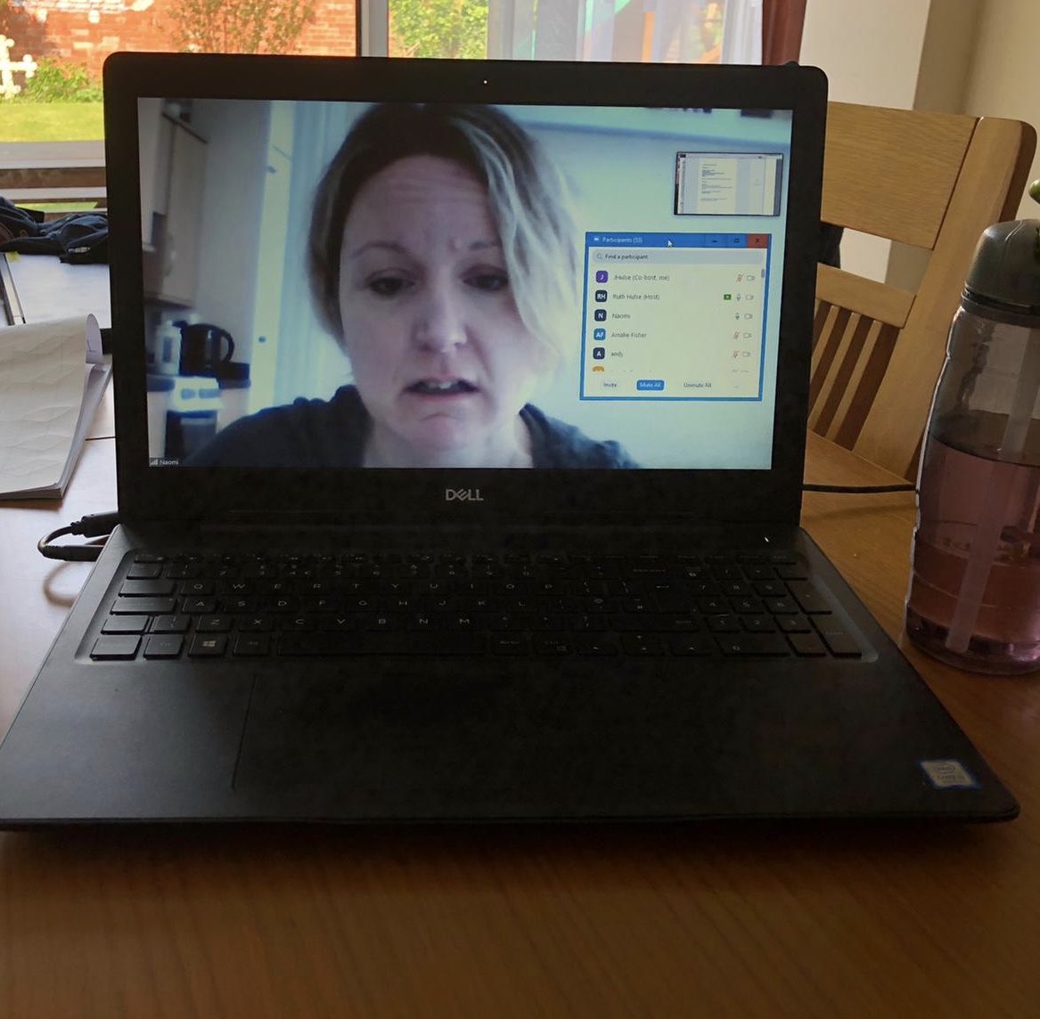 Wonderful to see so many at West Hereford Zoom Church earlier! 
Around 90 people joined for hymns, prayers &amp; sharing an agape meal. 
Naomi spoke of her journey of faith &amp; call to ordination, sparked by the call of a 13 yr old girl. 
Finished with breakout room coffee.