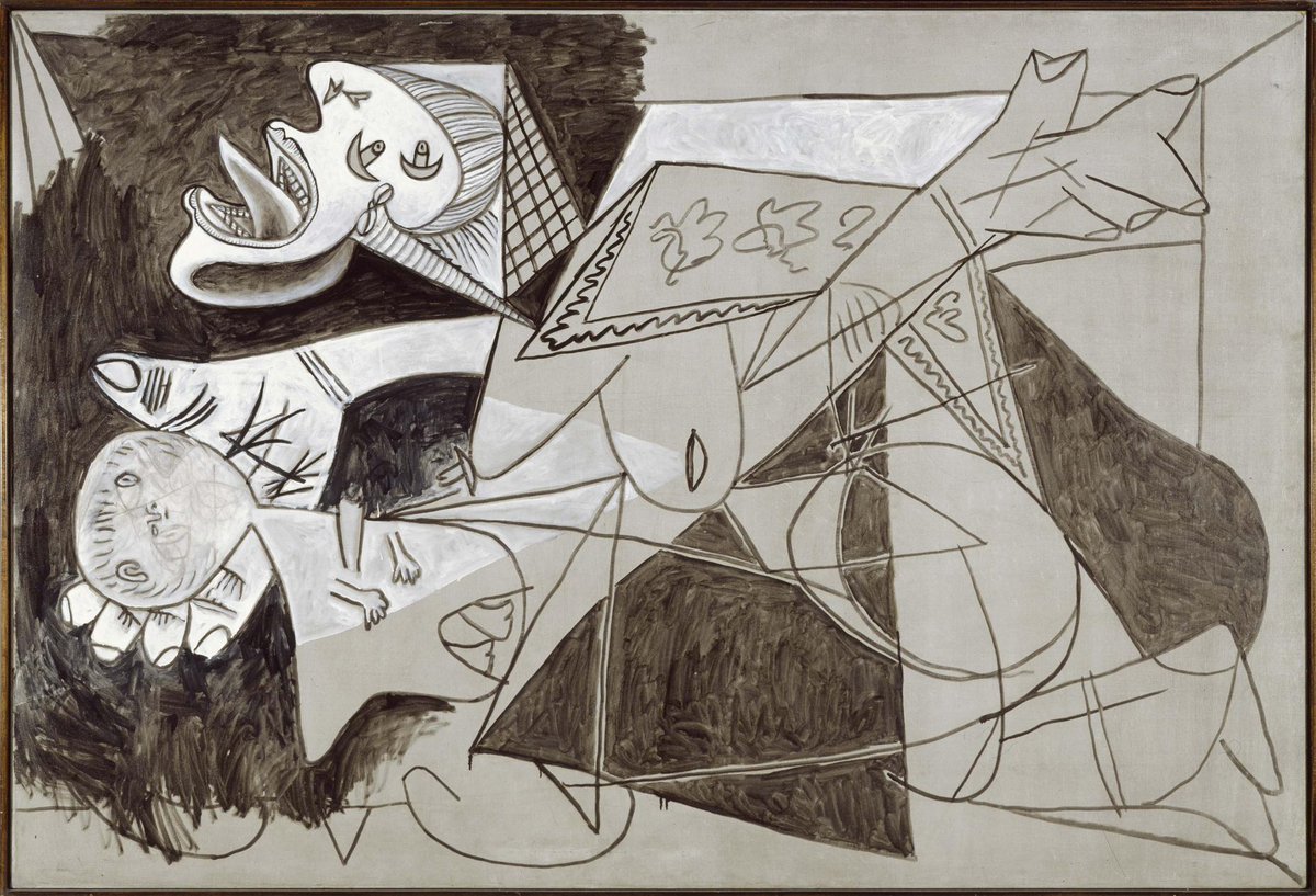 En 2017, con motivo del 80 aniversario de la creación de Guernica (1937), organizamos la muestra "Piedad y terror en Picasso. El camino a Guernica" que narraba los pasos de Picasso hasta crear esta obra. En su catálogo se concentra toda esta información:  http://ow.ly/ndIR50zoA06 
