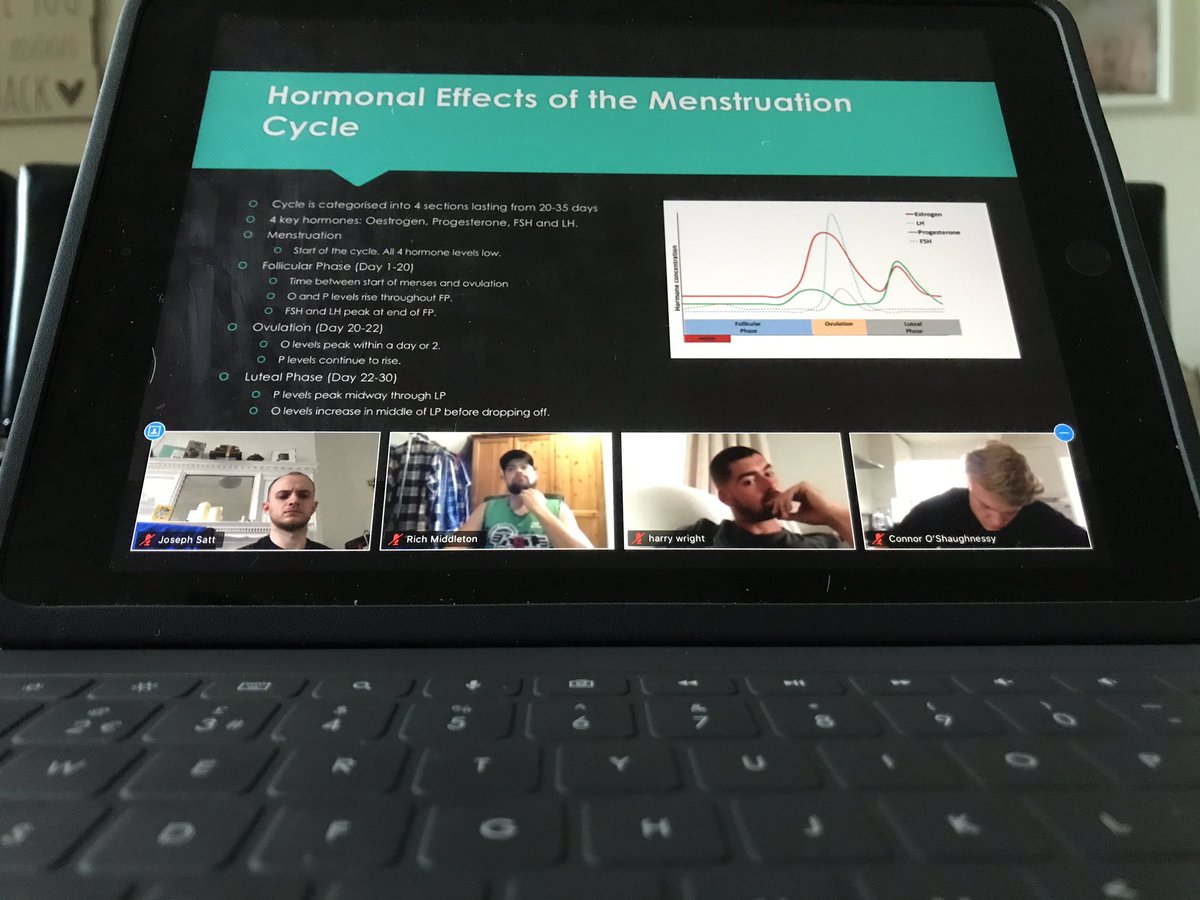 Awesome presentation last week from <a href="/thorne_dom/">Dom Thorne</a> on programming for the female athlete.

Very informative with heaps of practical take homes ✅✅✅

<a href="/Harrywr15235310/">Harry wright</a> @ConnorOsh <a href="/anishs97/">Anish🙋🏽‍♂️</a> <a href="/richmiddleton_/">Rich Middleton</a>