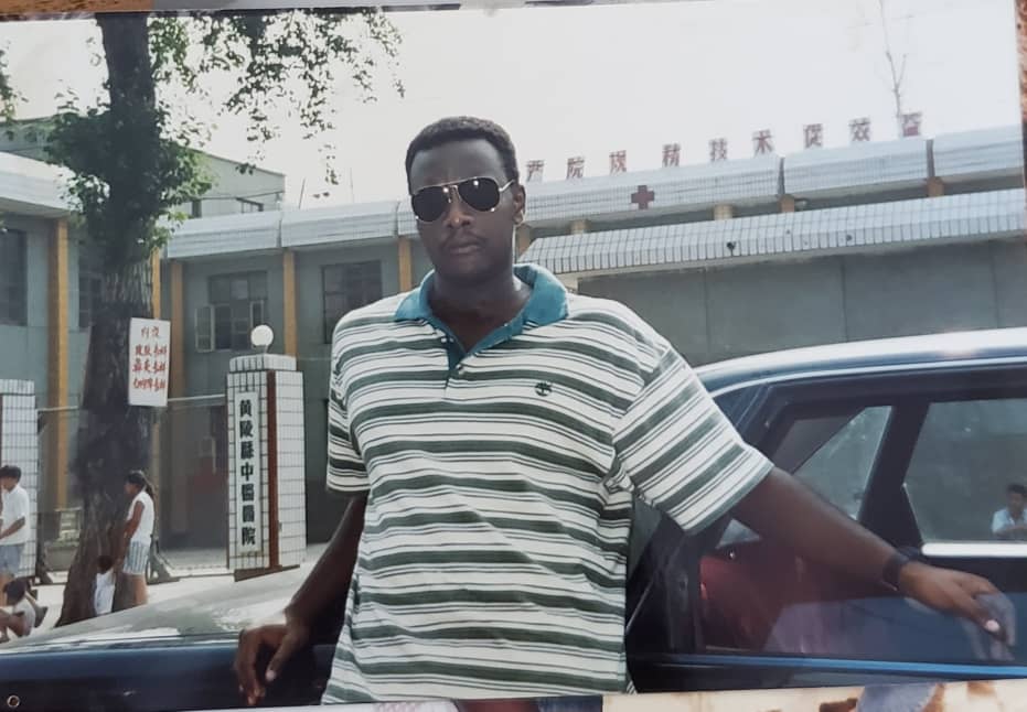 This is me 25 years ago in China. Visiting Chairman Mao's birthplace in Changsha, Hunan Province.