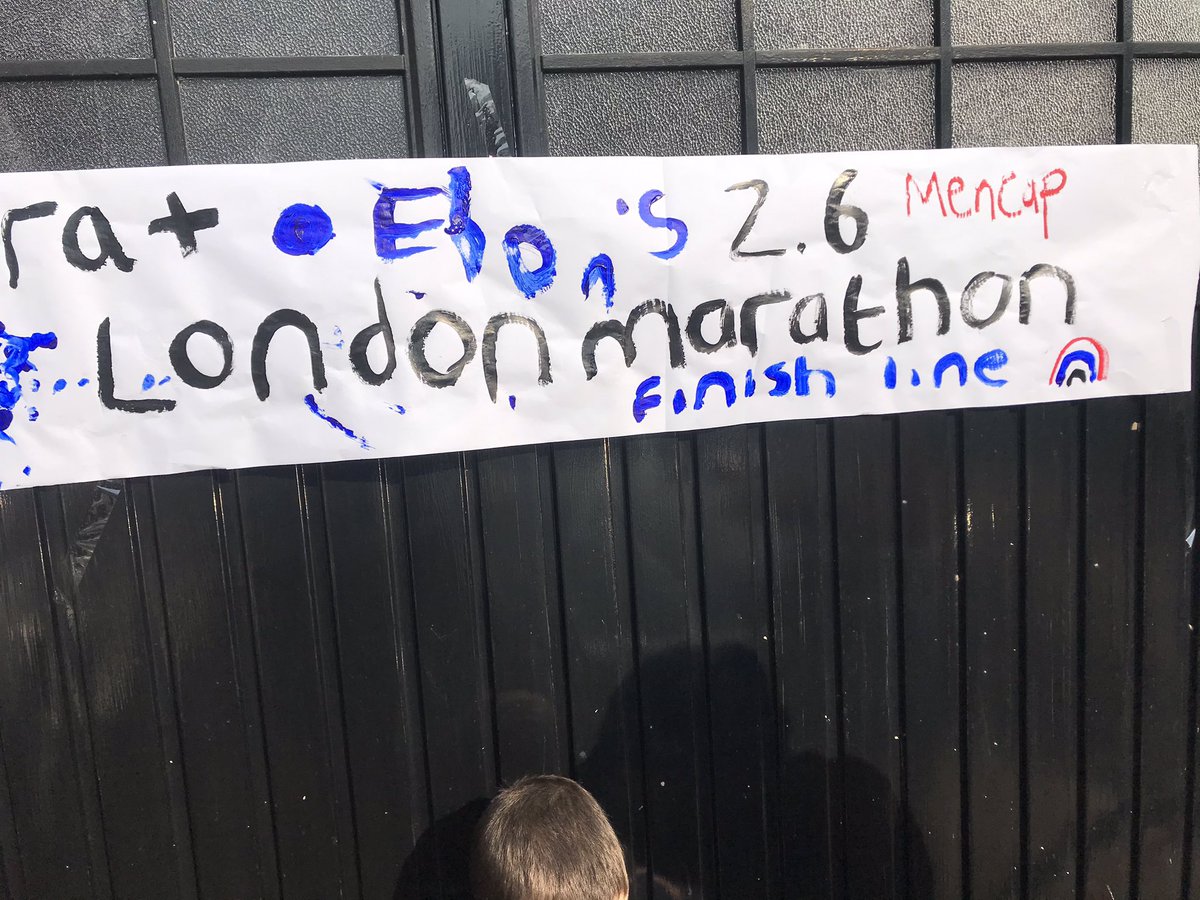 sarasheard's tweet image. Today would have been me running the London marathon for @mencap_charity instead me and ebon are attempting his longest run of 2.6km please give what you can uk.virginmoneygiving.com/fundraiser-dis…
