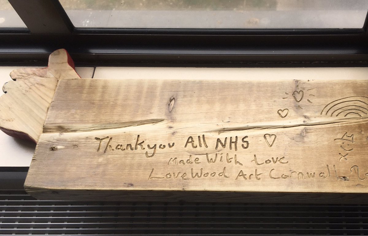 sarah brack (@sarahbrack8) on Twitter photo Thank you to Stephen from <a href="/InnerTideArt/">Lovewood</a> who donated these lovely hand carved plaques to #CCU and #Wellingtonward yesterday #thankyouNHS <a href="/RCHTWeCare/">Royal Cornwall Hospitals NHS Trust</a> <a href="/SarahLearRN/">Sarah Lear</a> <a href="/RchtWard/">RCHT Wellington Ward</a> ππβ€οΈ Thank you to Stephen from <a href="/InnerTideArt/">Lovewood</a> who donated these lovely hand carved plaques to #CCU and #Wellingtonward yesterday #thankyouNHS <a href="/RCHTWeCare/">Royal Cornwall Hospitals NHS Trust</a> <a href="/SarahLearRN/">Sarah Lear</a> <a href="/RchtWard/">RCHT Wellington Ward</a> ππβ€οΈ
