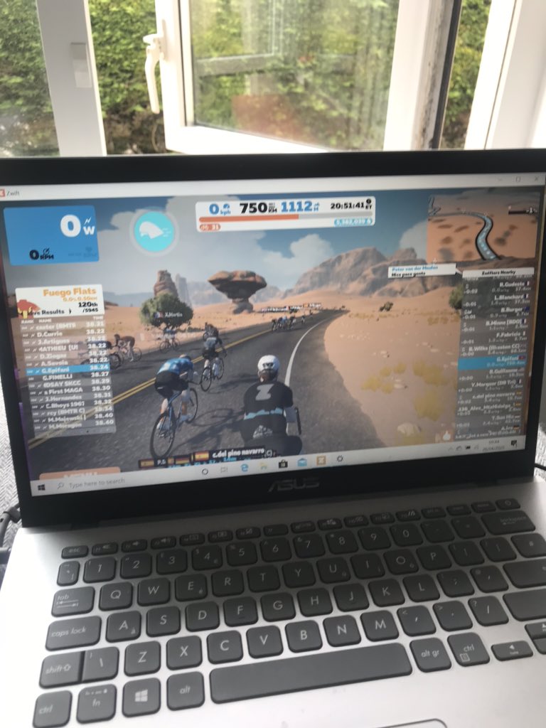 Just under 1 hour left few issues with turbos over heating and old knees but still tapping away <a href="/HowardQuayleMHK/">Howard Quayle</a> #howardsheros