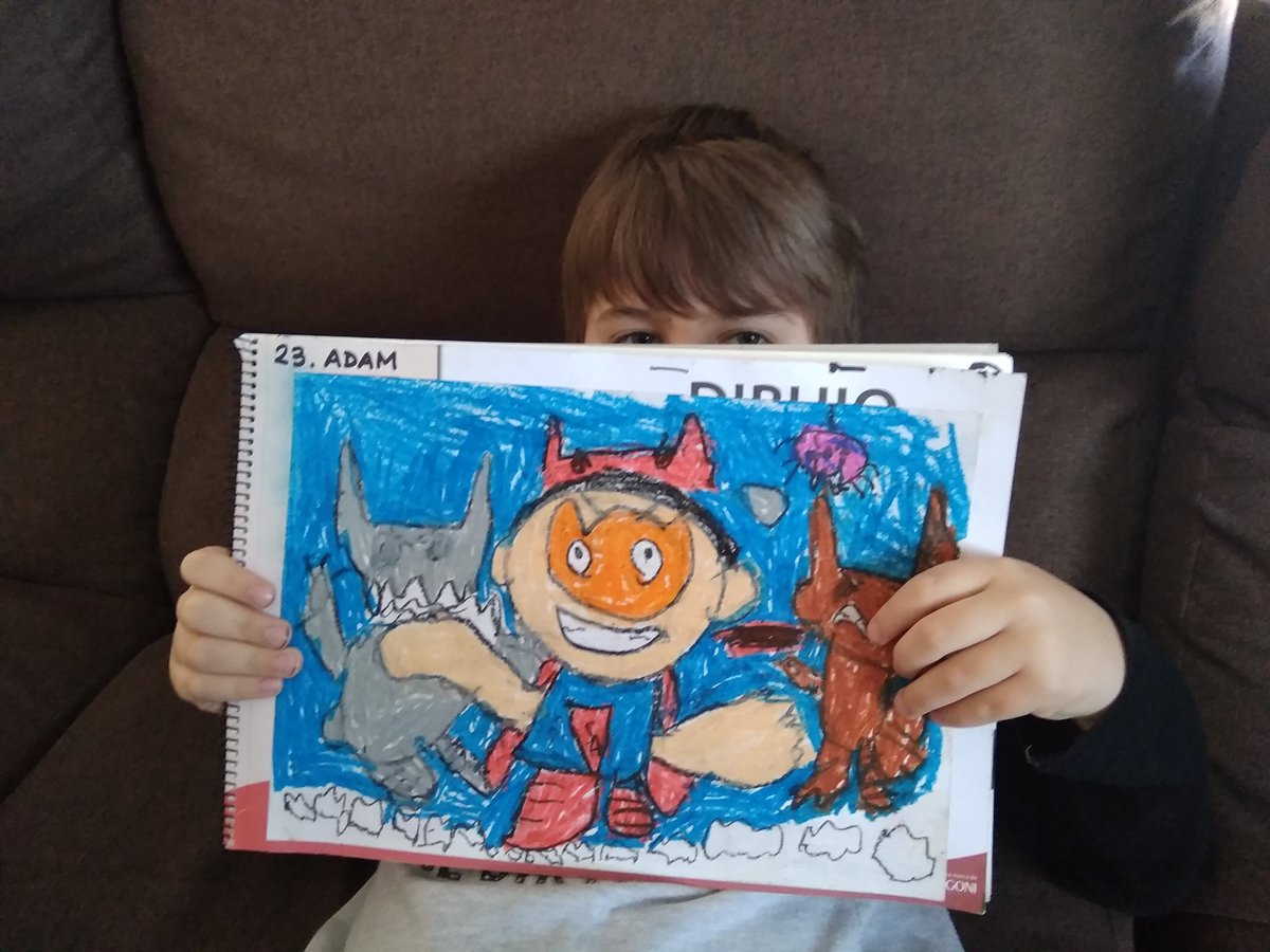 tintowers's tweet photo. Bon día, Adam os quiere dedicar este autorretrato de su alter ego #SuperAdam !!!!!! ⚡😉⚡
#JuntosNosCuidamos #Superheroes #QuedateEnCasa
@CdA_9dOctubre @TomosyGrapas @Biblio_Alcasser @stipey76 @DolmenEditorial @Lafosadelrancor @ShaunElay https://t.co/iy5wW4jxxl