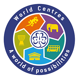 wagggsworld's tweet photo. Thank you so much to the 18,000 people who have joined the WAGGGS World Centres Online Campfire 🔥 ! We have exciting news 🤗  There will is a special commemorative badge that you can now pre-order. Check it out in the WAGGGS Shop now ☘️ https://t.co/65SfmO4G9e https://t.co/j9SG4fX4Er