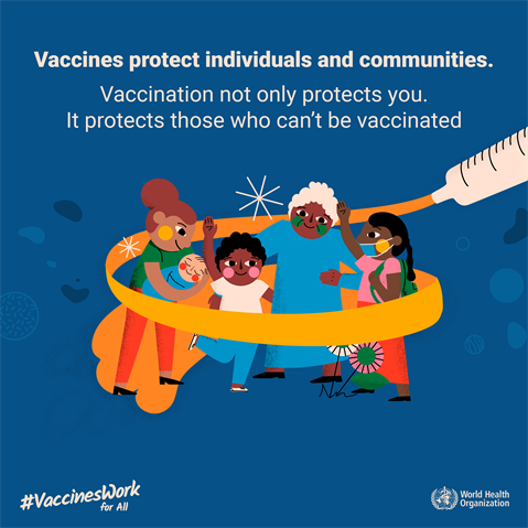 It’s World immunisation week. Vaccines mean protection for the population. Click the link to read some incredible stories on how some are making vaccines accessible to all! #VaccinesWork 

who.int/news-room/camp…