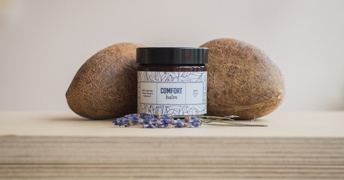 Comfort for your hands 💚  
Is your skin drying out with the constant hand washing ? Our comfort balm is an intense moisturiser made with only plant oils and butters to soothe and hydrate the skin. We have also added beeswax to protect the skin from drying out 💚#dryskintreatment