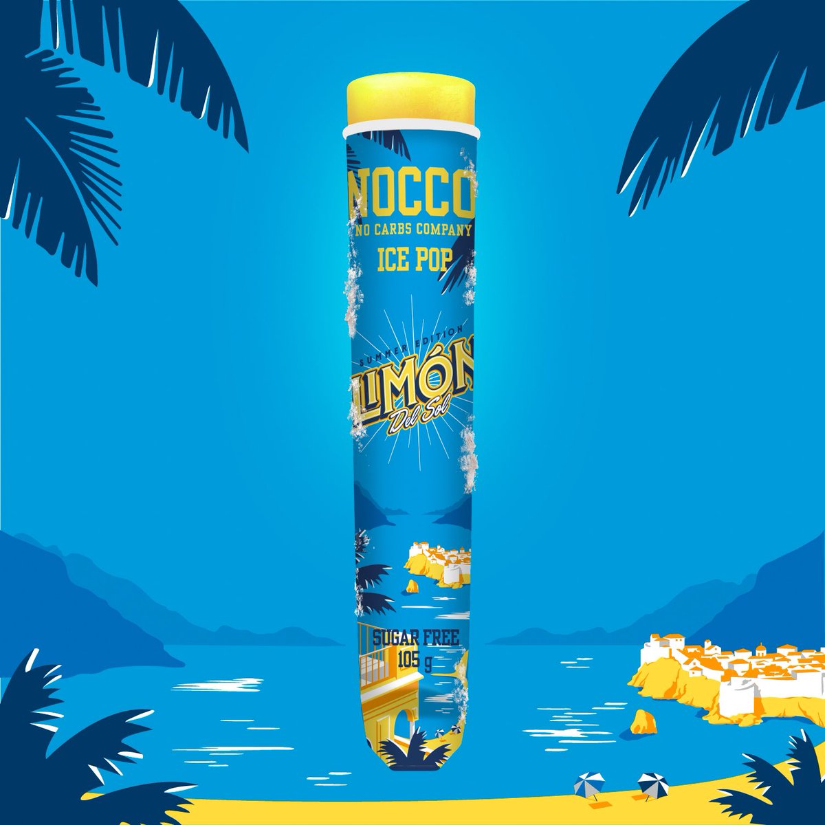 NoccoBCAA's tweet photo. NOCCO LIMÓN ICE POP! 😍Tag a friend who needs to cool down! 🍋
#nocco #noccoicepop #noccosummer https://t.co/an72nhpS2G