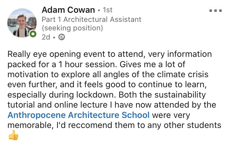 AnthropoceneAS's tweet image. The next #ClimateLiteracy session is on Tuesday from 13.00-14.00, and the feedback being received about the first online session is overwhelmingly positive!
Link to book:
eventbrite.co.uk/e/climate-lite…