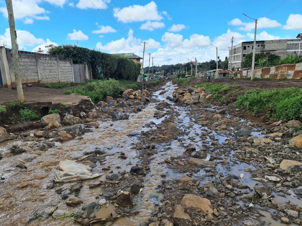  @joelenku  @KajiadoGov  @kajiadoassembly  @KenyaGovernors Is this a road or river? This should be Gataka Road, Ongata rongai, which is supposed to link Ongata Rongai Town to Ngong Town through bulbul. Very soon people will start fishing as an economic activity. Very sorry state.