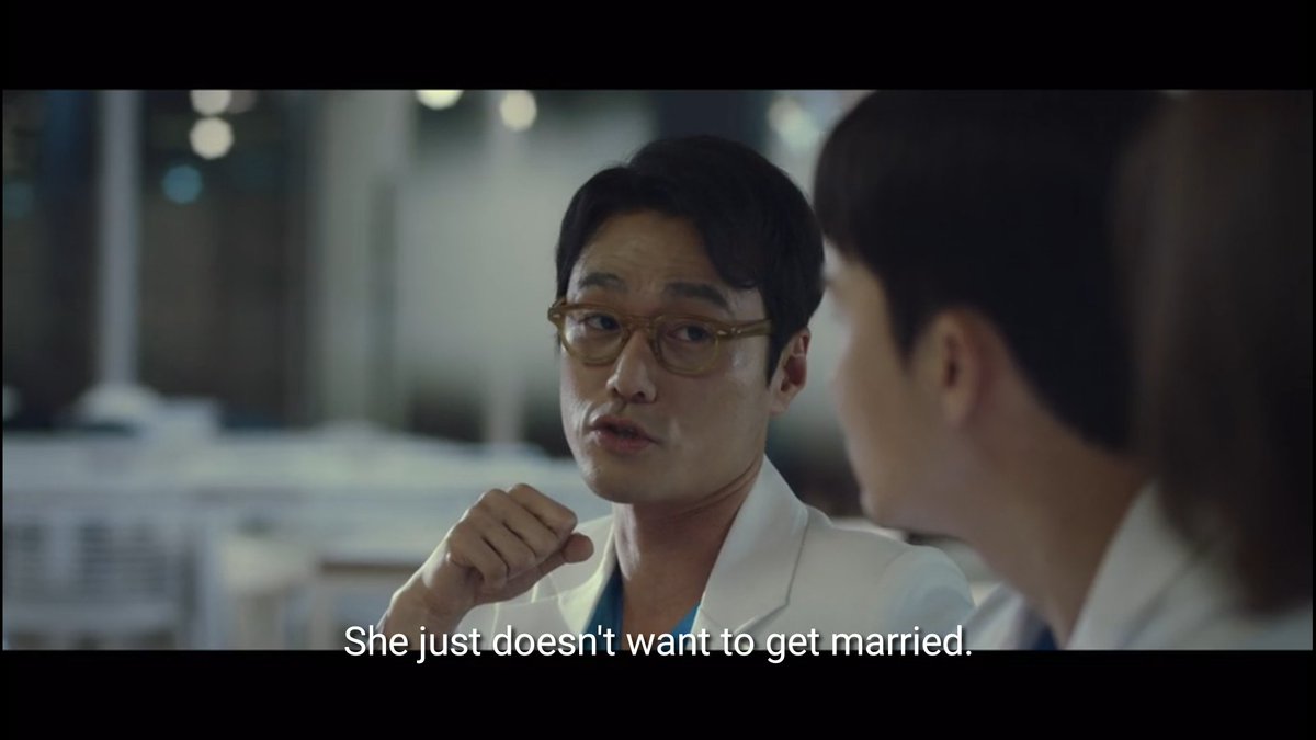 Song Hwa doesnt want to get married.We dont know the reason yet.  #HospitalPlaylist