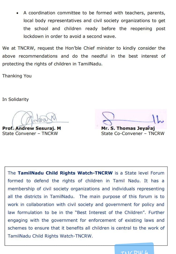 TN Child Rights Watch TNCRW (@child_tn) | Twitter