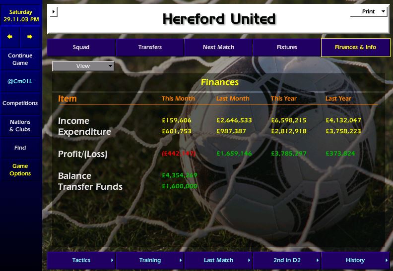 Cm01L's tweet photo. #cm0102therace #day7

A good mornings work sitting 2nd in Division 2 mostly thanks to one pivotal loan signing who is now injured for 3 months! Also lost Butra, Bett &amp; Jimmy Walker to minimum release clauses but at least finances are looking good. https://t.co/LoqKlu8ewg