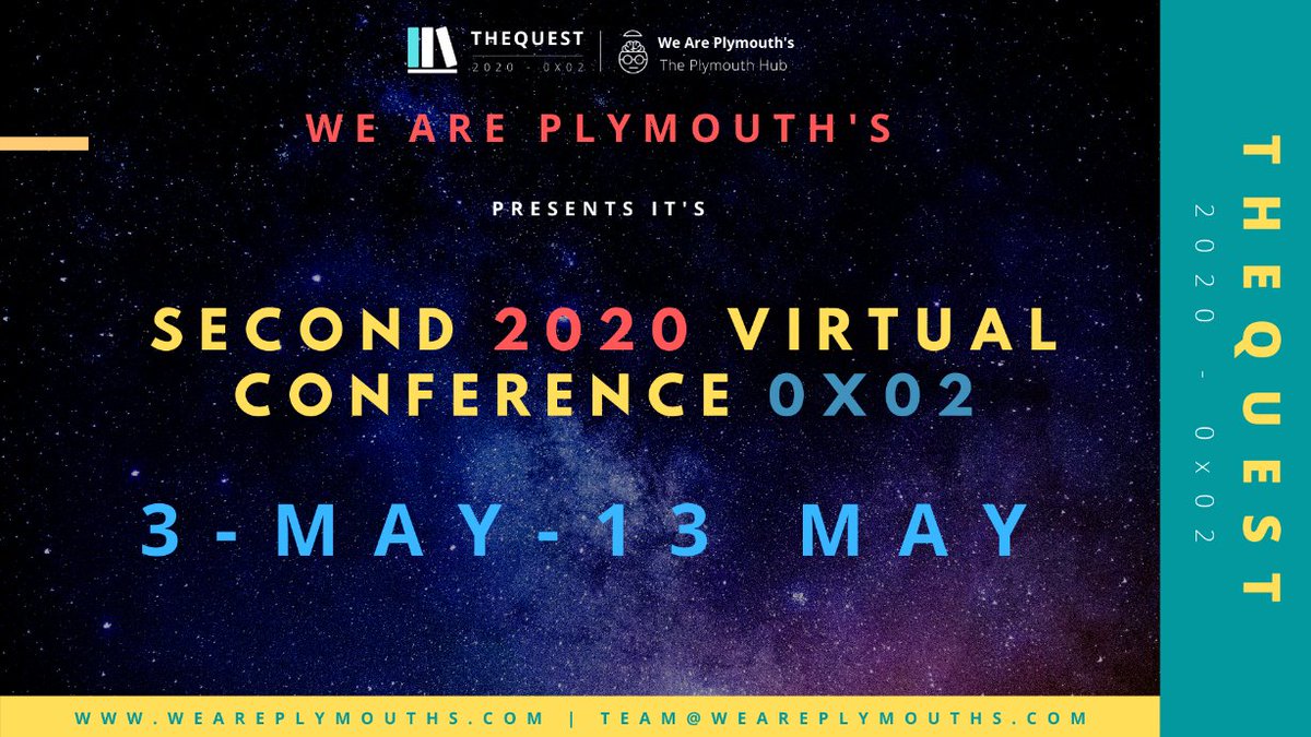 weareplymouths's tweet photo. TheQuest : An Virtual Event For #Infosec Community
11 Days !! 11 sessions !! 11 speakers
◼️Link : https://t.co/w9wzMHZ6OU

◼️Join Whatsapp Group For Daily Updates Of Webinars !!
https://t.co/yiagpXv6JY
#weareplymouths #wap #thequest2 #thequest #infosec https://t.co/hvc1yxjK0T