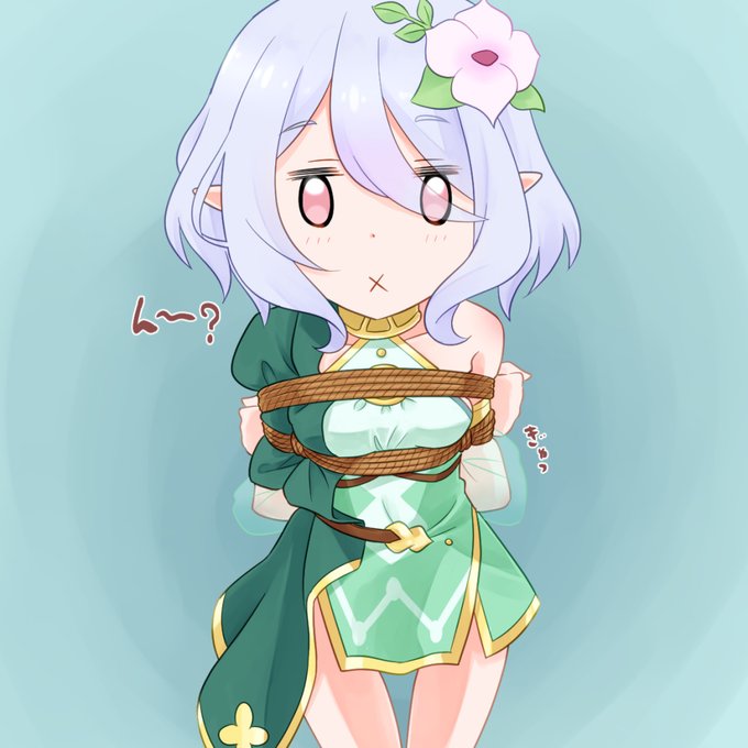 コッコロちゃんのこの顔が可愛いので縛ってみた。 