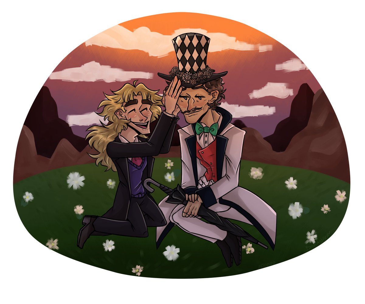Barashka_Yana's tweet photo. I painted this art in February, but still remains a favorite. OwO
Yeah, I like Zeppwagon.
#jojosbizarreadventure #jojo #jjba #phantomblood #fanart #speedwagon #baronzeppeli #willazeppeli #zeppwagon https://t.co/xooZr3R2DN