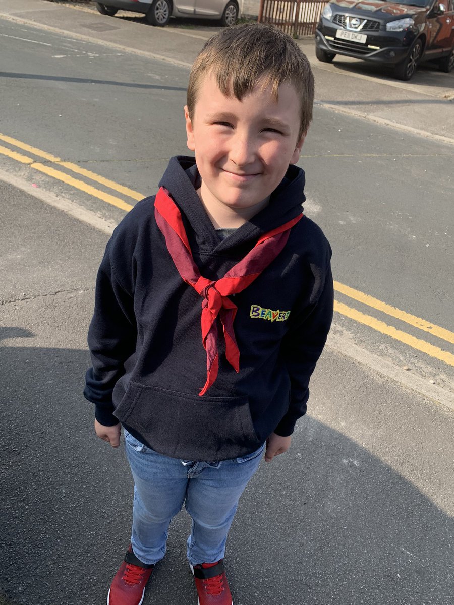 aimsnm's tweet photo. Jakob has done his mile and donated #HikeToTheMoon @Stmartinshull @humbersidescout https://t.co/gaGYPb2PvW