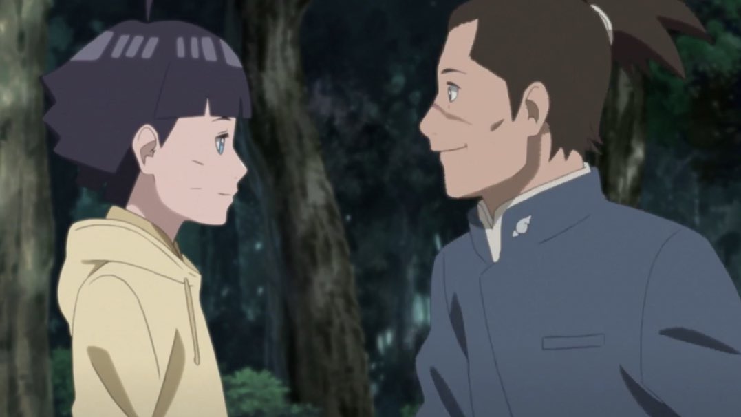 Iruka Encourages Himawari  Boruto: Naruto Next Generations 