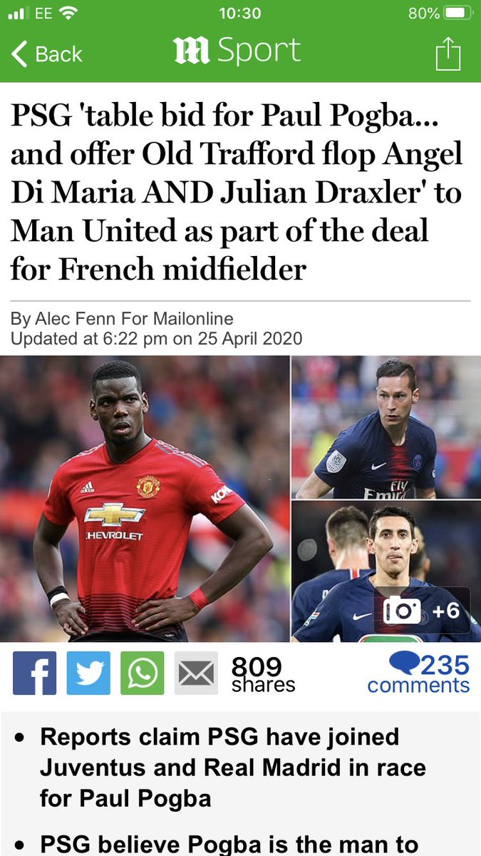 David Ashenhurst (@daveash86) on Twitter photo Obviously a bit of a slow news day <a href="/MailOnline/">Mail Online</a>. Do you honestly think United would have Di Maria back? More importantly that he would come back to club he openly despises? Absolute tripe in my eyes what are you The Sun in disguise Obviously a bit of a slow news day <a href="/MailOnline/">Mail Online</a>. Do you honestly think United would have Di Maria back? More importantly that he would come back to club he openly despises? Absolute tripe in my eyes what are you The Sun in disguise