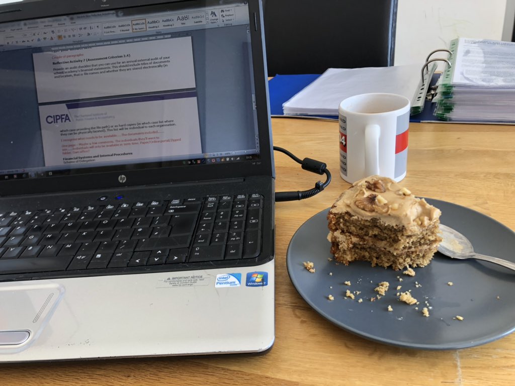 BigwoodAllySBM's tweet photo. Here’s a photo of a ☕️cake I baked yesterday! (I know how much the SBL community likes its cake)....It’s the perfect accompaniment to some Sunday morning course work!
(I’ve never baked before...only done cos of #Lockdown)😉 https://t.co/RwqHK0CxAn