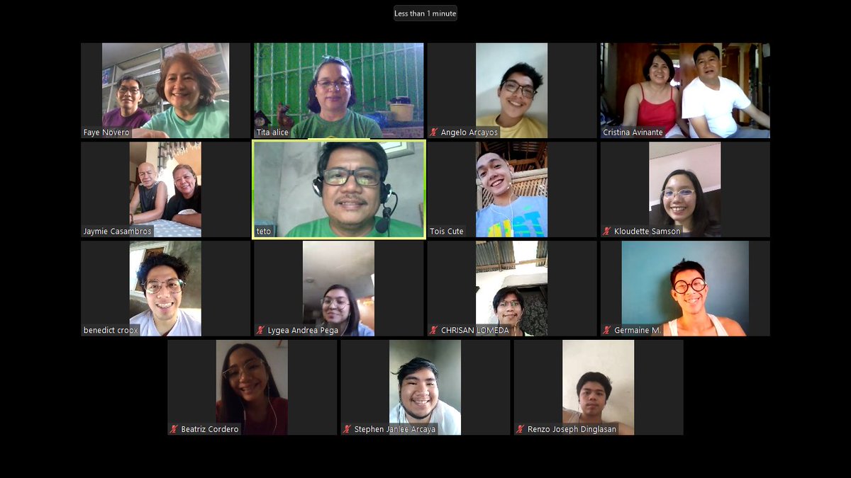 unBDICTable's tweet photo. Praise God for Online Meeting/Household β€οΈ
#ClusterA https://t.co/1WQCScq1OQ