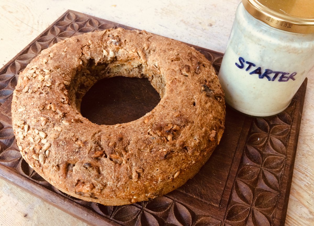 What's the most regenerative, distributive, commons-based, feminist food you know of? For me it has to be sourdough bread. Why?....