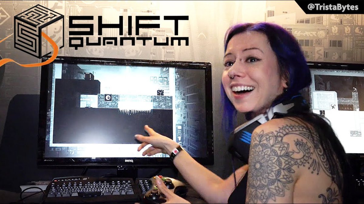 🎮 If you're in to devilishly clever platform puzzlers &amp; need something to keep your mind sharp during lockdown then check out #indiegame <a href="/ShiftQuantum/">Shift Quantum</a>! It's a joy to play &amp; looks incredible 😊 I talk to the developers here ⤵️⤵️⤵️
📺😊 youtu.be/9m0m-1v3bHA 😊📺