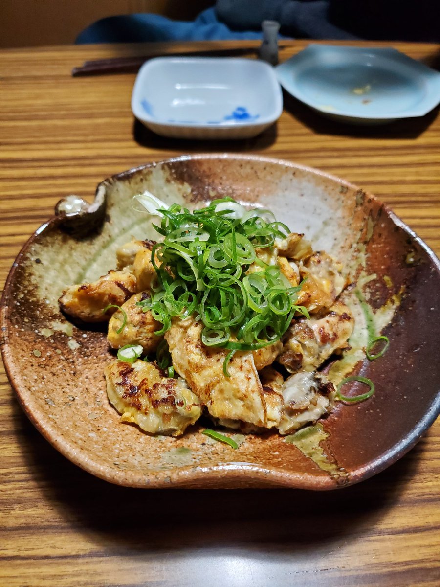ট ইট র かさこ 昨日の晩ごはん ビール よもぎ胡麻豆腐 しめ金華鯖 いんげん ブロッコリー ズッキーニ 日本酒 浜娘 赤武酒造さん 純米グラスで 牡蠣 チヂミの粉をつけてたまごにくぐらせ焼いてみた 旦那もお休みだったので わりと早めのごはん 旦那の