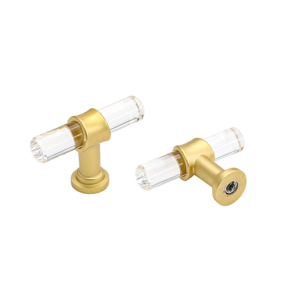 LS9165GD Acrylic Cabinet Pulls  From
shopgoldenwarm.com

Not easy to oxidize and dicolor Even if used for a long time, it can keep the cabinet knob as bright as new!

The base are made of zinc alloy with gold color，strong and durable.

#acrylic #kitchen #pulls #cabinet