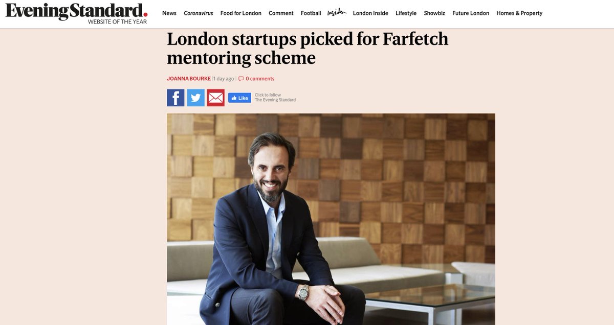Powered by <a href="/Farfetch/">Farfetch</a> and its CEO José Neves, <a href="/DreamAssemblyFf/">Dream Assembly by Farfetch</a> focuses on the digitisation of commerce across various industries, which is more relevant than ever now, and for a #postcovid world. <a href="/FavourUp/">FavourUp</a> is very proud to be its innovative cohort shaping the future of commerce.