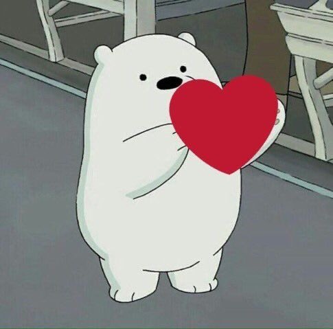 taehyung as ice bear from we bare bears: a devastating thread 