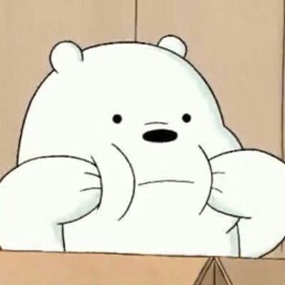 taehyung as ice bear from we bare bears: a devastating thread 